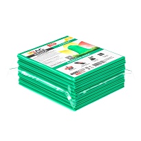 Мешки для мусора 160 л, зеленые, в пачке 10 шт., ПВД, 40 мкм, 900х1100 мм, i-Bag в Саранске