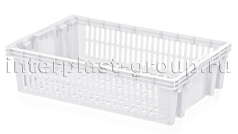 Ящик для овощей, фруктов и хлеба Евролоток белый в Саранске Ящик для овощей, фруктов и хлеба Евролоток белый в Саранске