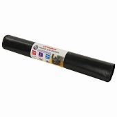 Мешки для мусора 240 л, черные, в рулоне 5 шт., ПВД 80 мкм, 1400х900 мм, LAIMA, 605339