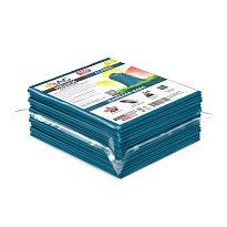 Мешки для мусора 160 л, светло-синие, в пачке 10 шт., ПВД, 40 мкм, 900х1100 мм, i-Bag в Саранске