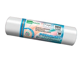 Мешки для мусора 360 л, белые, в рулоне 10 шт., ПВД 65 мкм, 1400х1000 мм, PREMIUM+, 3601015302 в Саранске Мешки для мусора 360 л, белые, в рулоне 10 шт., ПВД 65 мкм, 1400х1000 мм, PREMIUM+, 3601015302 в Саранске