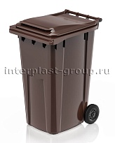 Контейнер для мусора 240 л коричневый облегченный 240 зеленый в Саранске Контейнер для мусора 240 л коричневый облегченный 240 зеленый в Саранске