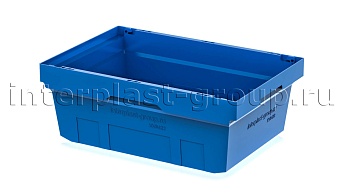 Вкладываемый контейнер KVR 6422 с усиленным дном голубой в Саранске
