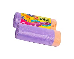 Мешки для мусора 35 л, ароматизированные, Лаванда, сиреневые, в рулоне 10 шт., ПНД, 12 мкм, 560х530 мм, GRIFON Aroma, 101-080 La в Саранске Мешки для мусора 35 л, ароматизированные, Лаванда, сиреневые, в рулоне 10 шт., ПНД, 12 мкм, 560х530 мм, GRIFON Aroma, 101-080 La в Саранске